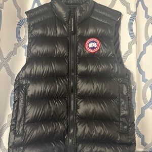 Canada Goose Black Quilted Down Vest